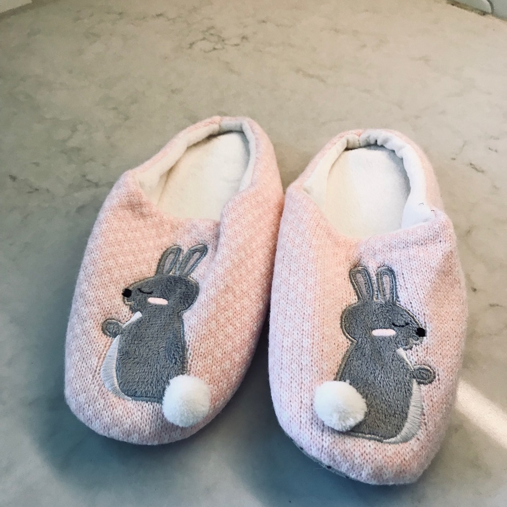Pink Bunny 🐰 slippers.